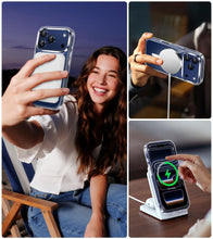 Carica l'immagine nel visualizzatore di Gallery, ivencase Magnetica Cover per iPhone 17 Pro Max con 2 Vetro Temperato e 2 Vetro Fotocamera, Compatibile con MagSafe Hard 