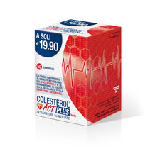 Carica l'immagine nel visualizzatore di Gallery, Colesterol Act Plus Forte, Integratore Alimentare Colesterolo, 60 Compresse