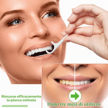 Carica l'immagine nel visualizzatore di Gallery, 200 Archetti Filo Interdentale Forcella, triplo pulito, facile e semplice da usare, funziona senza intoppi su denti stre