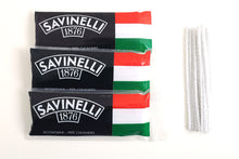 Carica l'immagine nel visualizzatore di Gallery, 150 Scovolini STANDARD da pipa in cotone con anima in acciaio brand Savinelli, bastoncini per la corretta pulizia e manu