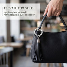 Carica l'immagine nel visualizzatore di Gallery, 20 Pezzi Moschettoni per Borse 25mm, Anelli a Molla Rotondi in Lega di Zinco, Accessori per Borse Uncinetto e Ganci Port