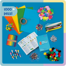Carica l'immagine nel visualizzatore di Gallery, Smowo® Kit Lavoretti Creativi per Bambini - Grande Set di Bricolage con Scovolini e Materiale Vari, Ideale per Ragazze e