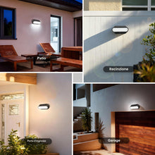 Carica l'immagine nel visualizzatore di Gallery, auralab Luci Solari Esterno con Sensore di Movimento, Batteria 2000 mAh Sostituibile, Luci di Sicurezza, Impermeabile IP