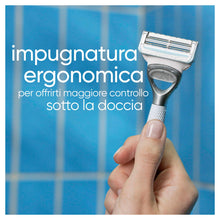 Carica l'immagine nel visualizzatore di Gallery, Gillette Venus Rasoio Donna Parti Intime + 4 Lamette di Ricambio