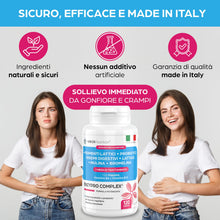 Carica l'immagine nel visualizzatore di Gallery, Vibor 120 Cps Enzypro Complex 3 in 1, Fermenti Lattici Probiotici E Prebiotici Per Intestino + Enzimi Digestivi Bromelin