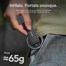 Carica l'immagine nel visualizzatore di Gallery, ULANZI MA60 Treppiede magnetico per telefono nero