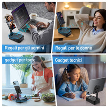 Carica l'immagine nel visualizzatore di Gallery, ZOOI Regalo Uomo, 3 in 1 Altoparlante Bluetooth con Supporto