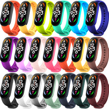 Carica l'immagine nel visualizzatore di Gallery, BANGTING 20 Pezzi Cinturino Compatibile con Xiaomi Mi Band 7 / 6 / 5 e Amazfit Band 5, Braccialetto Ricambio Cover Mi Fi