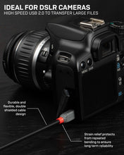 Carica l'immagine nel visualizzatore di Gallery, LINDY 36724 - Cavo USB 2.0 Anthra Line, USB Tipo A Maschio a Mini B Maschio, 3 m