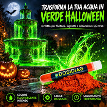 Carica l'immagine nel visualizzatore di Gallery, Fluoresceina DOSIDIAG - Colorante Tracciante Intenso per Rilevamento Perdite: Piscina, SPA, Impianti Idraulici, Tetti, A