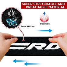 Carica l'immagine nel visualizzatore di Gallery, RDX Ginocchio Fascia Powerlifting Ginocchia Supporto, Approvato da IPL USPA, 200CM Lungo Pesistica Fasce Elastica Bendag