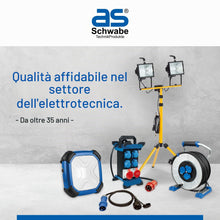 Carica l'immagine nel visualizzatore di Gallery, as - Schwabe Cavo di Prolunga Euro 2 m, 230 V / 2,5 A - Spina Piatta e Attacco per Uso Interno - Bianco, 50101