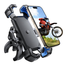 Carica l'immagine nel visualizzatore di Gallery, Supporto per cellulare per moto e bicicletta, nero