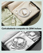 Carica l'immagine nel visualizzatore di Gallery, Cavo 2-in-1 USB C/Lightning 2M + Caricatore 20W per Tutti gli iPad e iPhone