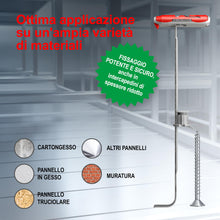 Carica l'immagine nel visualizzatore di Gallery, Fischer 10x DuoTec 10mm Tasselli con Vite per Carichi Pesanti su Cartongesso, per Pensili, Mensole, 537261