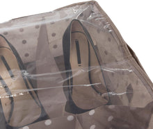 Carica l'immagine nel visualizzatore di Gallery, Compactor Rivoli Custodia Sottoletto Per Scarpe piatta, 12 Scomparti, Polipropilene e EVA, Marrone/Bianco, 76 x 60 x H. 15 cm, RAN4481B