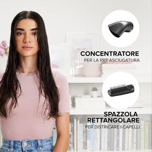 Carica l'immagine nel visualizzatore di Gallery, Bellissima Imetec GH18 1100 – Spazzola ad aria calda 5 in 1