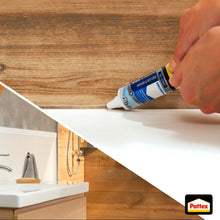 Carica l'immagine nel visualizzatore di Gallery, Pattex Bagni &amp; Cucine Original Silicone Trasparente Sigillante, 50 ml