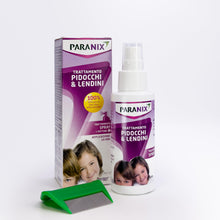 Carica l'immagine nel visualizzatore di Gallery, Paranix Trattamento Spray Pidocchi e Lendini con Pettine, 100 ml