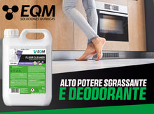 Carica l'immagine nel visualizzatore di Gallery, EQM - ECO-202 - Detergente Multisuperficie 5L - Sgrassante - Aroma Floreale