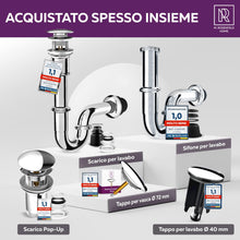 Carica l'immagine nel visualizzatore di Gallery, Prodotto Italiano - Rompigetto Rubinetto Cucina M24 - Aeratore per Rubinetto High-Tech - Risparmio Idrico e Filtrazione 