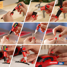 Carica l'immagine nel visualizzatore di Gallery, Loctite Super Attak Plastica, Colla per plastica istantanea, 2 g + 4 ml