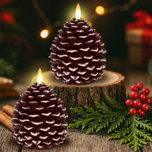 Carica l'immagine nel visualizzatore di Gallery, 2 Pezzi Candela a LED, Candela Alimentata a Batteria con Telecomando