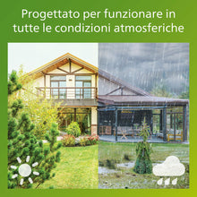 Carica l'immagine nel visualizzatore di Gallery, PHILIPS Lois, Faretto da esterni, Sensore di movimento e crepuscolare, Nero
