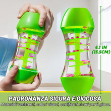 Carica l'immagine nel visualizzatore di Gallery, JOYIN Tubi Sensoriali Fidget, Set da 4 Pezzi, Giocattoli Sensoriali con Movimento Liquido, Gocce Rosa, Vulcano Rosso, Sa