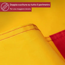 Carica l'immagine nel visualizzatore di Gallery, PHENO FLAGS Bandiera Romania 90x150cm – rumena – resistente alle intemperie con occhielli in ottone - 100% poliestere - 