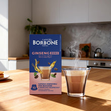 Carica l'immagine nel visualizzatore di Gallery, Caffè Borbone Ginseng Zero - Zero Grassi, Zero Zuccheri, Zero Glutine - 10 Capsule - Compatibili con macchine ad uso dom
