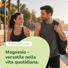 Carica l'immagine nel visualizzatore di Gallery, Vegavero Magnesio Completo Complex, con Vitamina B2 e B6, 4 Forme: Citrato + Bisglicinato + Malato + Taurato, 180 capsul