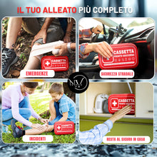 Carica l'immagine nel visualizzatore di Gallery, | NUVEXIA® |Kit Pronto Soccorso 300 Accessori | Cassetta Pronto Soccorso Impermeabile | First Aid Kit Rigido e Portatile