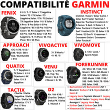 Carica l'immagine nel visualizzatore di Gallery, Caricatore compatibile con Garmin Fenix 8 E 7 7S 7X 6 6S 6X 5 5S 5X Forerunner 935 945 45 45S 245 Approach S10 S40 S60 X