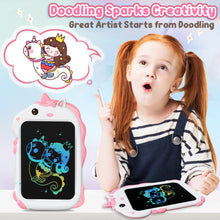 Carica l'immagine nel visualizzatore di Gallery, Unicorno Bambina Giocattolo Giochi Bambini - Idee Regalo Natale Compleanno Bambina Bambini Bambino 2 3 4 5 6 + Anno LCD Tavoletta Grafica Lavagna Magica Tablet Disegno Bambini Giochi Giocattoli Regali