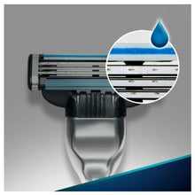 Carica l'immagine nel visualizzatore di Gallery, Gillette Mach 3 Rasoio Uomo, 3 Lamette da Barba da 3 Lame, Multicolore