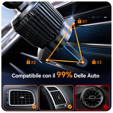 Carica l'immagine nel visualizzatore di Gallery, Auckly Qi 15W Caricatore Wireless Auto,Auto-Bloccaggio Supporto Telefono Auto, Ricarica Wireless Auto per iPhone 13/14/1