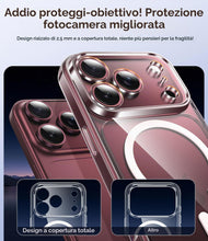 Carica l'immagine nel visualizzatore di Gallery, Qasyfanc Magnetica Cover per iPhone 18 Pro,Trasparente