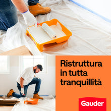 Carica l'immagine nel visualizzatore di Gallery, GAUDER Telo copritutto pittura in plastica (6 teli, 4x5m, 120 m²)