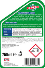 Carica l'immagine nel visualizzatore di Gallery, Fulcron Sgrassatore Pronto all'Uso, Super Sgrassatore Spray Professionale, Igienizzante Universale, Per Ogni tipo di Spo