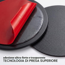 Carica l'immagine nel visualizzatore di Gallery, 4 Pezzi Piastre Di Fissaggio Adesive Per Cruscotto, Adattatore Ventosa 80 Mm Per Supporto Telefono E Navigatore, Base Ad