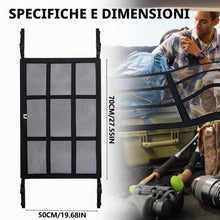 Carica l'immagine nel visualizzatore di Gallery, Rete per Bagagli Auto 70×50cm, Fancysky Rete per Bagagli Auto