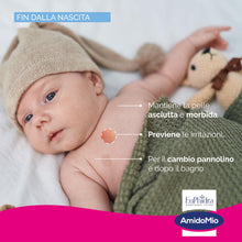 Carica l'immagine nel visualizzatore di Gallery, Euphidra - AmidoMio, Polvere Finissima, 40% Amido di Riso, Azione Lenitiva e Rinfrescante, Mantiene la Pelle Asciutta e 