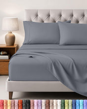Carica l'immagine nel visualizzatore di Gallery, Utopia Bedding Set Lenzuola Letto 4 Pezzi, 180x200cm, Grigio