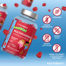 Carica l'immagine nel visualizzatore di Gallery, Multivitaminico Bambini Gommose - 60 Gummies
