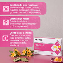 Carica l'immagine nel visualizzatore di Gallery, NAMED Progepril Integratore Alimentare Naturale per Benessere Femminile | Dioscorea, Agnocasto e Damiana | Supporto per 