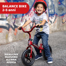 Carica l'immagine nel visualizzatore di Gallery, Chicco Bicicletta Bambini Senza Pedali 2-5 Anni, Bici Senza Pedali Balance Bike per l'Equilibrio, bici senza pedali 2 an