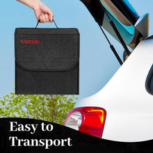 Carica l'immagine nel visualizzatore di Gallery, Einesin Borsa Porta-Oggetti Auto da Baule in Feltro, Organizer Bagagliaio per Attrezzi &amp; Cura, Organizer per Auto, Borsa