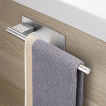 Carica l'immagine nel visualizzatore di Gallery, Porta Asciugamani Bagno Adesivo, Porta Salviette Bagno 28cm Inox 304
