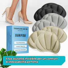 Carica l'immagine nel visualizzatore di Gallery, SURFOU Cuscinetti per Scarpe, Proteggi Talloni Adesivi Imbottiti, 6 Paia